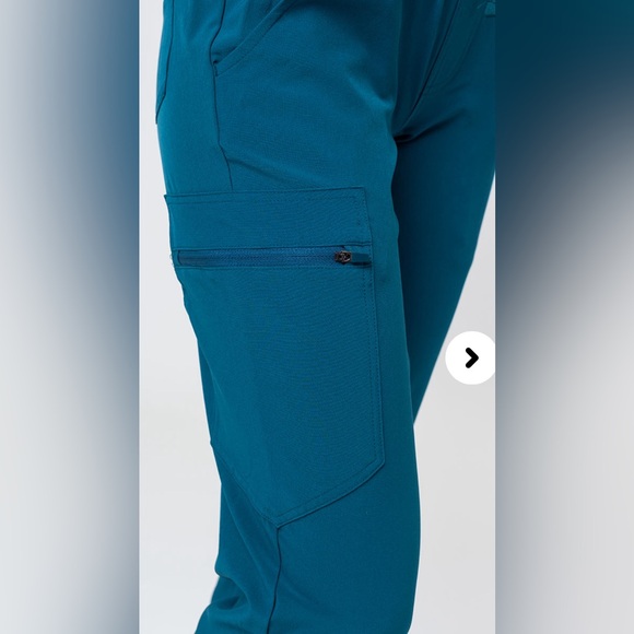 WOMEN'S UNIFORMS WORLD 309TS™ VALIANT SCRUB TROUSERS CARIBBEAN Light Green - Picture 4 of 9